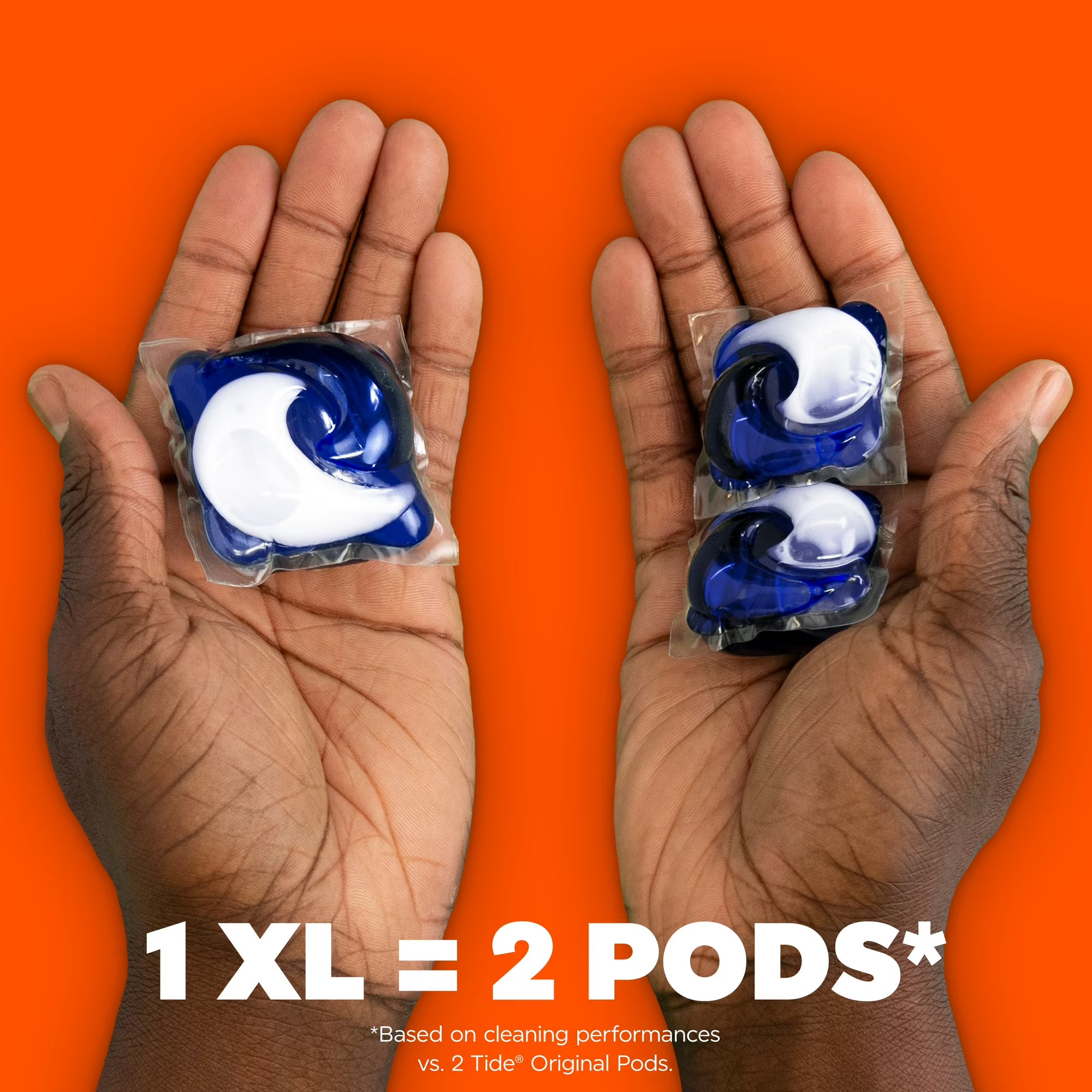 Tide Power PODS with Downy Soft Boosters Laundry Detergent Pacs, April Fresh Scent, 25 Count
