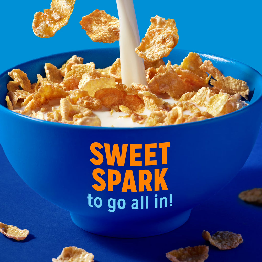 Kellogg's Frosted Flakes Original Breakfast Cereal Family Size Box, 21.7 oz