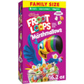 Kellogg's Froot Loops Original with Marshmallows Breakfast Cereal Family Size Box, 16.2 oz