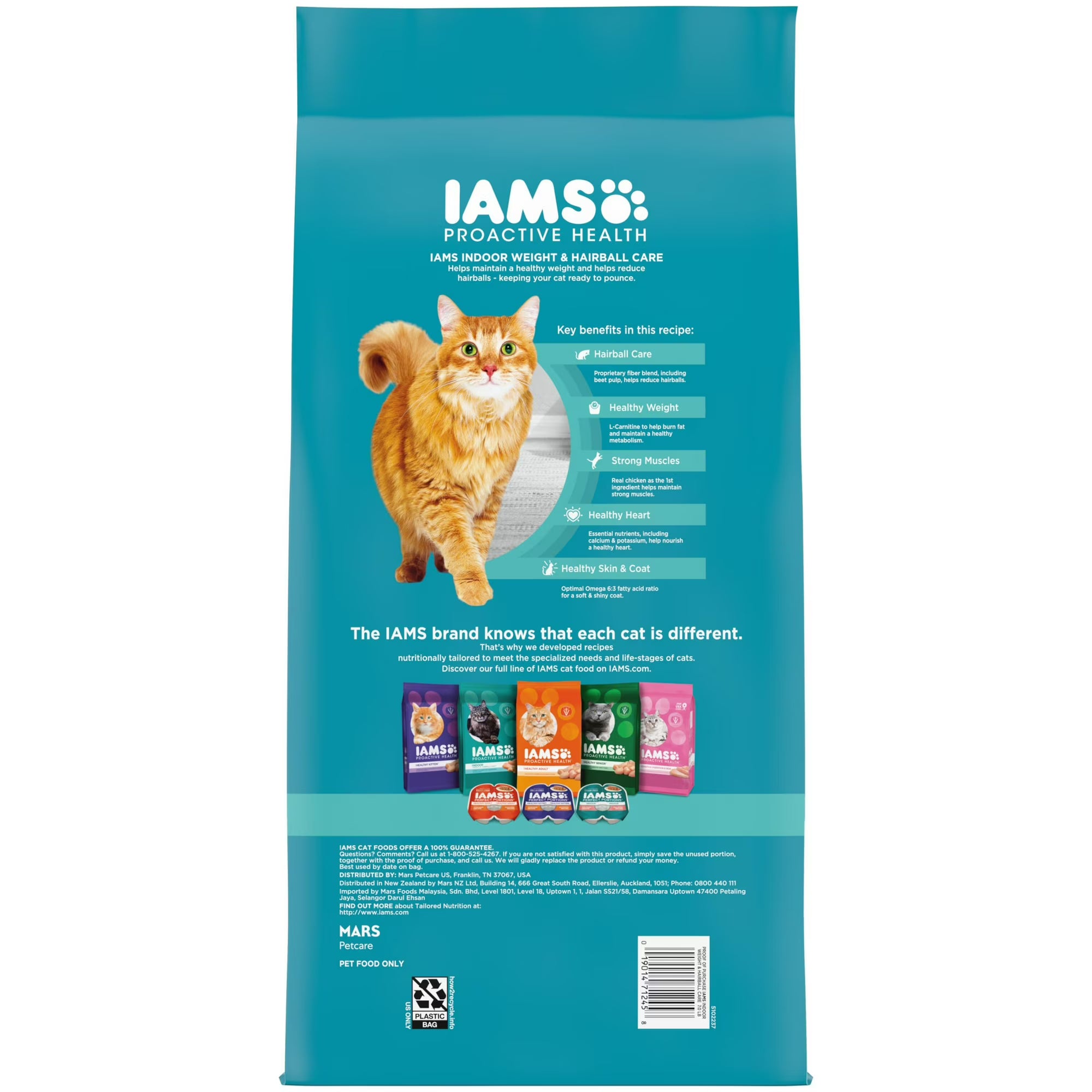 Iams Proactive Health Chicken And Turkey Dry Cat Food,
