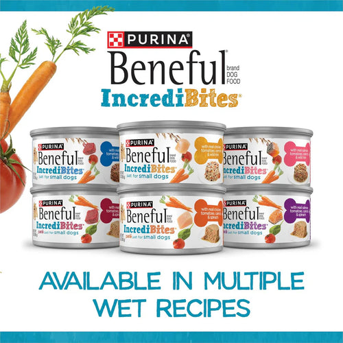Beneful Pate Wet Dog Food for Small Dogs - (Pack of 12) 3.5 oz. Cans
