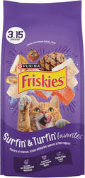 Purina Friskies Cat Food Surfin and Turfin Favorites Flavors of Chicken,